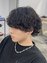 アイトーキョーリタ 渋谷(AI TOKYO Rita) ツイストシャドウパーマサーフカールテーパーフェードガイルヘア