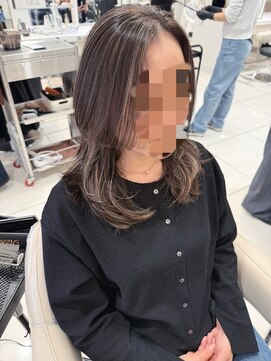 アッシュ 武蔵小金井店(Ash) ＼白髪/髪質改善/白髪ぼかし/レイヤースタイル/ベージュ/40代／