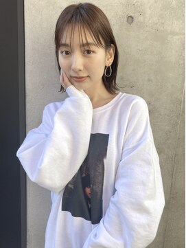 サーカス バイ ビュートリアム 青山(CIRCUS by BEAUTRIUM) 結べるボブ　ミディアムボブ　外ハネボブ　外ハネミディアムボブ