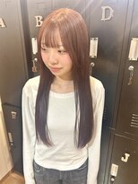 ギフト ヘアー サロン(gift hair salon) ブリーチなしレッドカラー