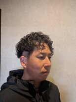 ワンワンオー バーバーショップ コンチネンタル(@110 BARBER SHOP continental)&nbsp;シャドウパーマ