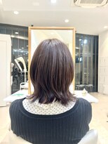 シュヴー 浦安店(CHEVEUX)&nbsp;【浦安】巻くだけで決まるレイヤーボブ×ナチュラルカラー