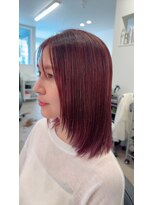 ヘアーサロン ラシア(hair salon Lasia)&nbsp;ピンクラベンダー/艶カラー/髪質改善/ピンクパープル/20代30代