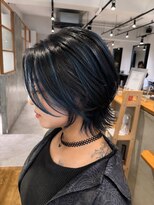 アカラ(acala)&nbsp;デザインハイライト【20代/30代/イルミナカラー/縮毛矯正】
