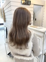 ジゼル ビエラ博多テラス店(GiseL)&nbsp;ミルクティーグレージュ/ダブルカラー/ケアブリーチ