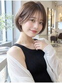 レイヤーボブ髪型20代30代40代50代前髪あり前髪なし面長丸顔亀有