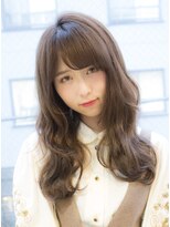 サロンドミルク 原宿(salon de MiLK)&nbsp;【salon de MiLK 原宿】シルキーアッシュ×ゆるふわウェーブ