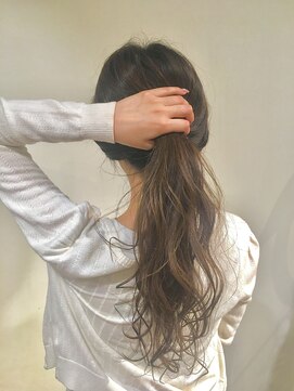 チェアー ヘアスパネイル(Chair hair spa nail) 外国人風グレージュグラデーション【CHAIR/吉祥寺】