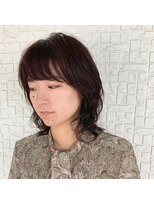 テラスヘア 新潟駅南(TERRACE hair)&nbsp;ダークトーンネオウルフ