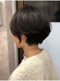 丸みショート