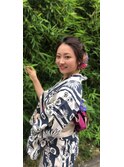 TAKAKOstyle☆浴衣キレイめ  まとめヘアー