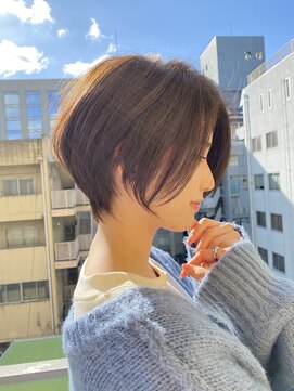 ロンド ストラーダ 心斎橋(Lond strada) ショート×ハイライト白髪ぼかし×愛され似合わせカット[心斎橋]