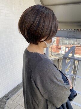 オーシャン(Ocean) ［OCEAN Hair&Life 水田成美］丸みショートスタイル/抜け感ヘア