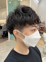 ロミーオム 本厚木(ROMMY. Homme)&nbsp;【メンズパーマ】無造作パーマ　マッシュ　束感