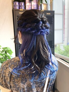 ヴァイス 渋谷店(VAICE) ヘアアレンジ　☆ライブ前ハーフアップ☆