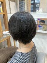スタジオ アルファプラス 日暮里店(studio α+)&nbsp;30代40代50代◎大人ナチュラルショートボブ　日暮里