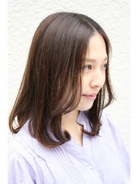 クラク 笹塚店(KURAKU) ココアブラウン/まとまりロブ/30代40代