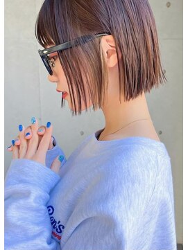 ガーデン オオタカノモリ(garden otakanomori) 暗髪×ロブ×シースルーバング×フレンチガーリー