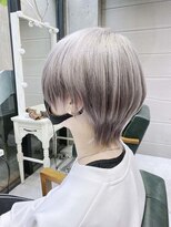 デイズ(days)&nbsp;前下がりショートボブ/ハンサムショート/ブリーチデザインカラー