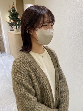 ウインナーヴィジョン 栄 久屋大通店(WINNER VISION) ピンクブラウン/ミディアム