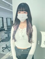 ギグスダブル 栄久屋大通店(gigs double)&nbsp;インナーカラー/ミルキーピンク