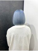 20代30代40代大人可愛いダブルカラーブリーチ外はねショートボブ