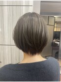 透明感カラー 赤味消し オレンジ味消し ブリーチなしカラー