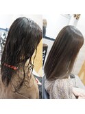縮毛矯正/髪質改善/艶髪ストレート