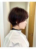 大人可愛いショートヘア