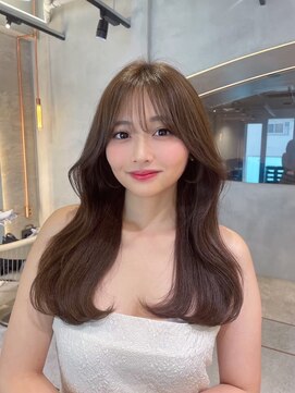 ロンドルーチェ 心斎橋(Lond luce) エアリーロングピンクブラウン【心斎橋/髪質改善】