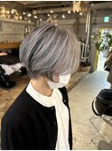 グレーカラーショート