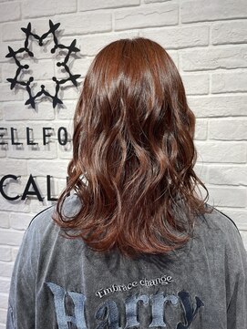 ヘア スパ ビューティー エールフォルム(HAIR SPA BEAUTY YELLFORME) "レッドブラウン"