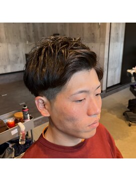 レイヴン(RAVEN) ツーブロックショート