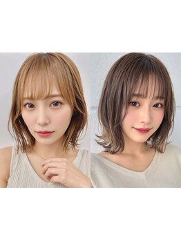 <SNS話題の"sand">圧倒的高評価のミディアム&ロングカット*エリアNo.1の実力*[名古屋駅/レイヤーカット]