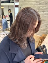 ヲタク(wotaku.)&nbsp;グレージュカラー透明感カラーくすみカラーダブルカラーブリーチ