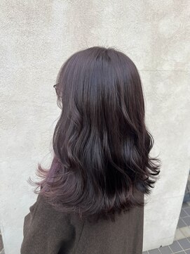 インフィニティー infinity HAIR SPACE BLOOM ディープラベンダーインナーカラー