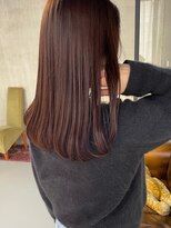 カイコヘアーアンドアートスタジオ(kaiko hair&art studio) ブラウンカラー/ミディアムレイヤー/髪質改善トリートメント