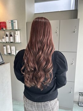 エイト 沖縄豊崎店(EIGHT toyosaki) 【EIGHT 豊崎】お客様スタイル_［ピンクベージュ］