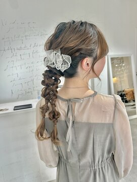 ジュベ(juve.) 【大分 juve.】10代20代30代40代必見！◎編みおろしアレンジ☆