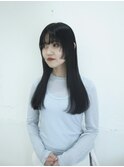 2ステップ / 姫カット / シアーブラック