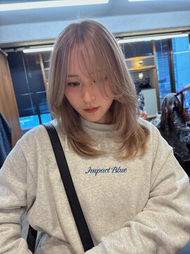 ジャンクス 千葉(junks) レイヤー　ホワイトベージュ系　fuji