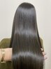 【天使の輪復活】髪質改善酸性ストレート＋カット　￥22,000→￥16,500