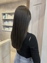 キャアリー(Caary)&nbsp;福山美容室caary 髪質改善ストレートオリーブグレージュ20代