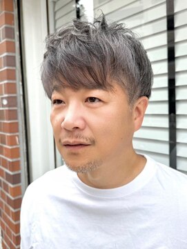 バーバー ミキ 塚本(BARBER MIKI) 渋めマッシュ