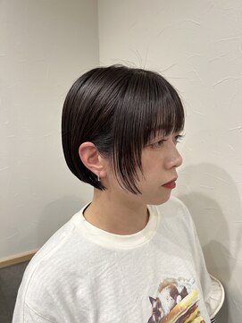 リノアバイフェリア(LINO’A by felia) 丸みが可愛いミニボブ/10代20代30代40代