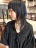 【新規】前髪ストレート＋カット　￥12100