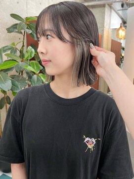 ノエ(noe) ミディアムヘア/デザインカラー/フェイスフレーミング/栄h198