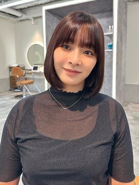 カノエ 博多ミスト店(canoe) 艶ボブ