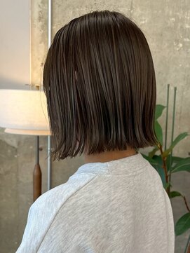 ノード(NODE) 栄外ハネナチュラル大人可愛い韓国ボブ