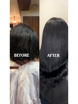 ブランシスヘアー(Bulansis Hair) プルシールで馴染み抜群ロングヘアー